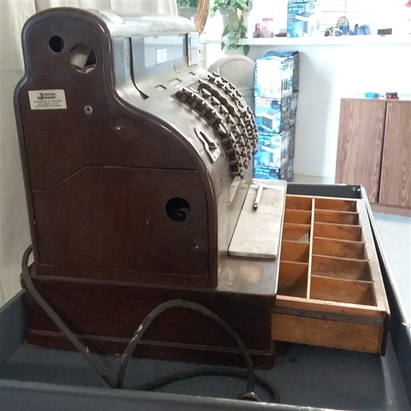 ANTIQUE 'NATIONAL' CASH REGISTER