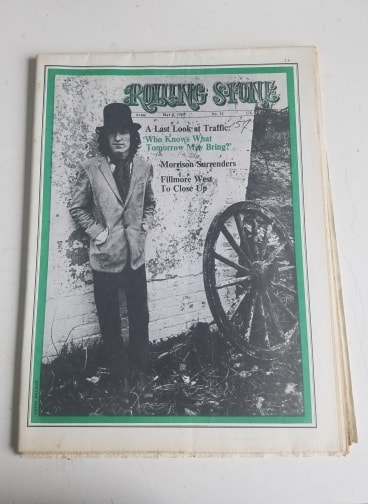 ORIGINAL VINTAGE ROLLING STONE MAGAZINE ISSUE NO. 32 May 3, 1969 *NOT A REPRINT*