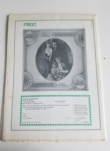 ORIGINAL VINTAGE ROLLING STONE MAGAZINE ISSUE NO. 32 May 3, 1969 *NOT A REPRINT*