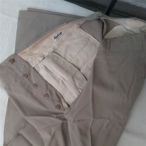  VINTAGE TAN MILITARY DRESS UNIFORM