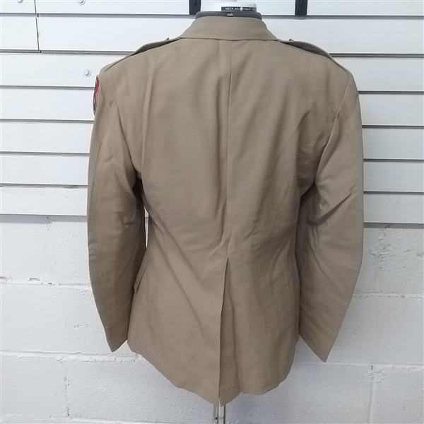  VINTAGE TAN MILITARY DRESS UNIFORM