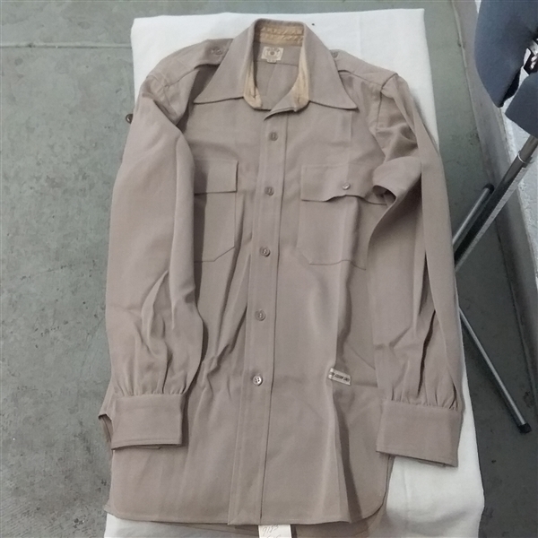  VINTAGE TAN MILITARY DRESS UNIFORM