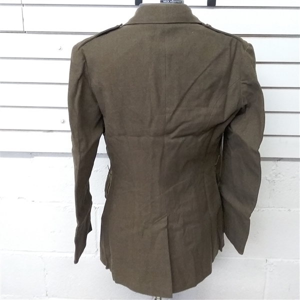 VINTAGE DARK GREEN MILITARY UNIFORM