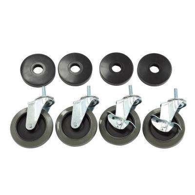 HDX 4 SWIVEL CASTERS WITH BUMPERS
