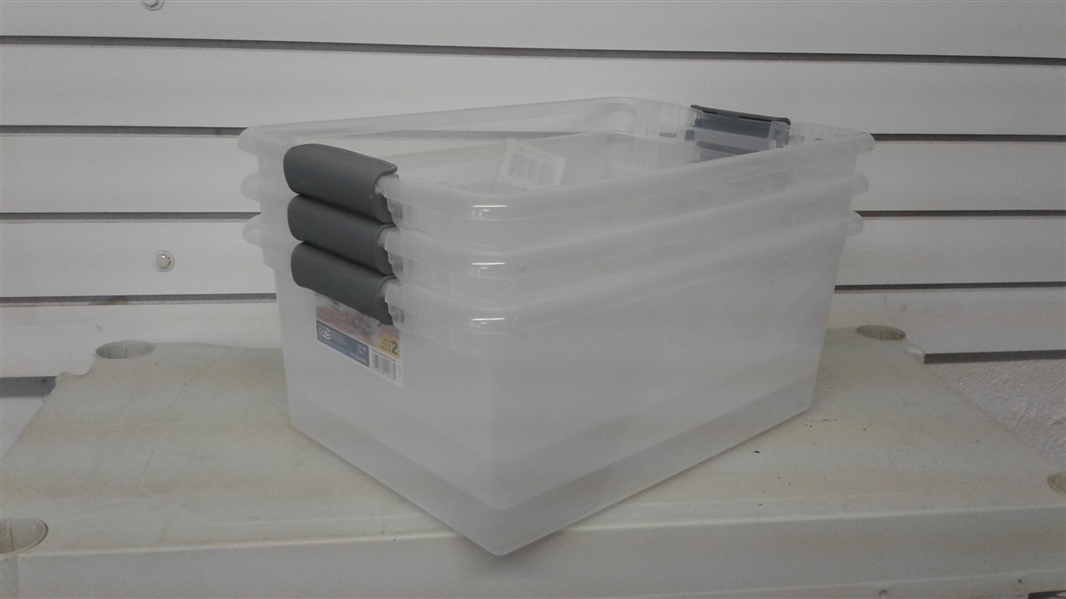 15 QT STERILITE LATCHING BOXES- 3