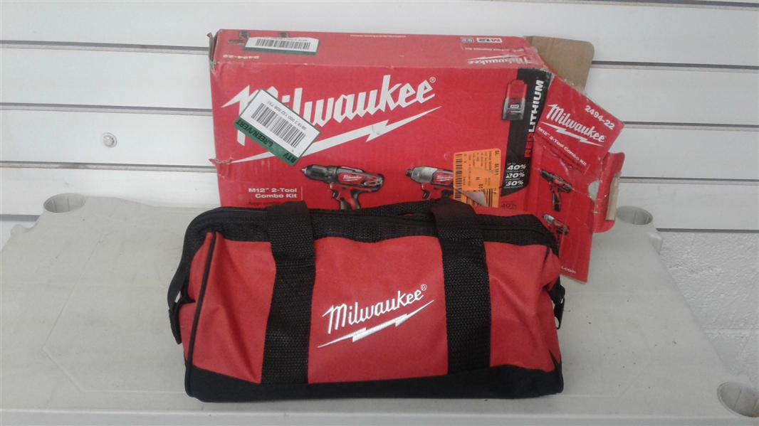 MILWAUKEE M12 2 TOOL COMBO KIT