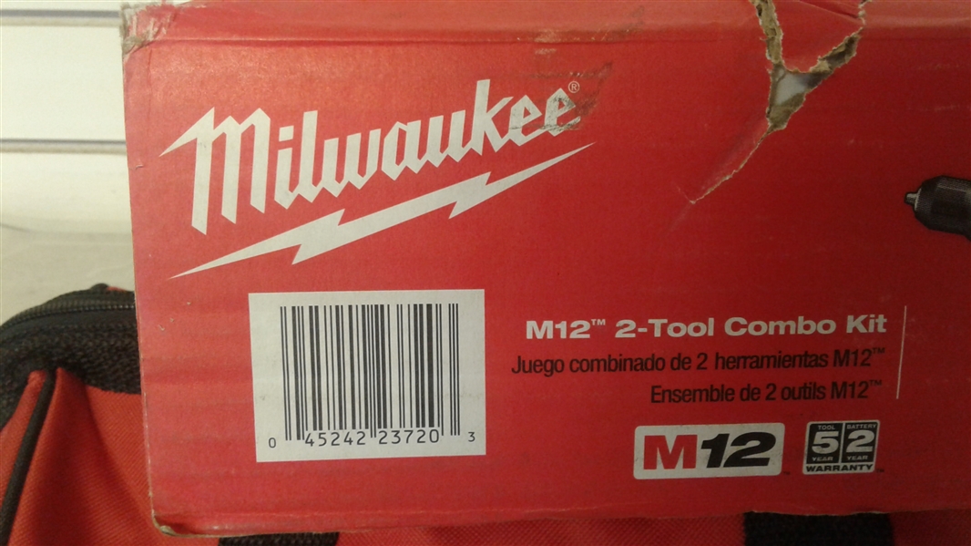 MILWAUKEE M12 2 TOOL COMBO KIT