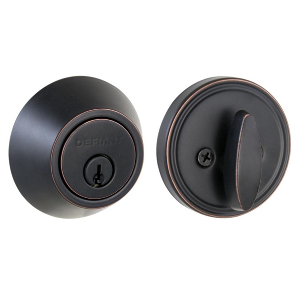 DEFIANT SINGLE CYLINDER DEADBOLT 