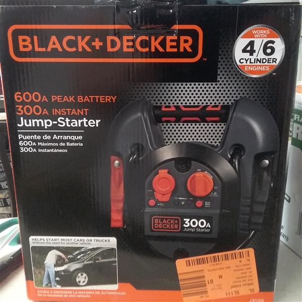 BLACK & DECKER JUMP STARTER 