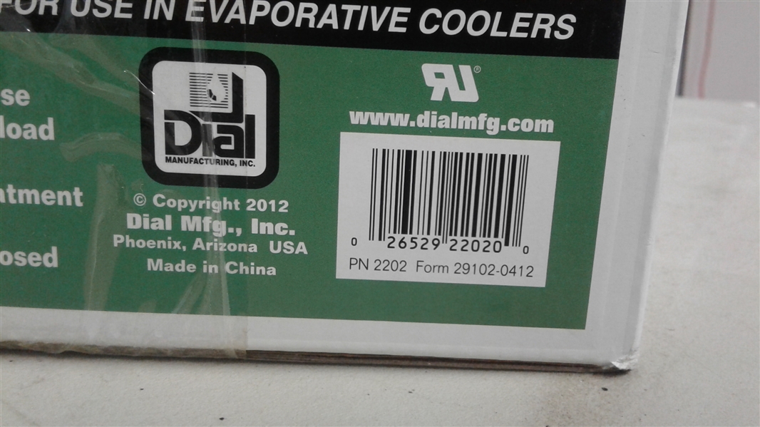 EVAPORATIVE COOLER MOTOR 1/3 HP 2 SPEED