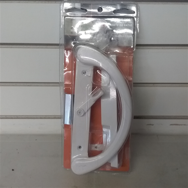 DIECAST SURFACE MOUNT PATIO DOOR HANDLE WITH CLAMP LATCH 