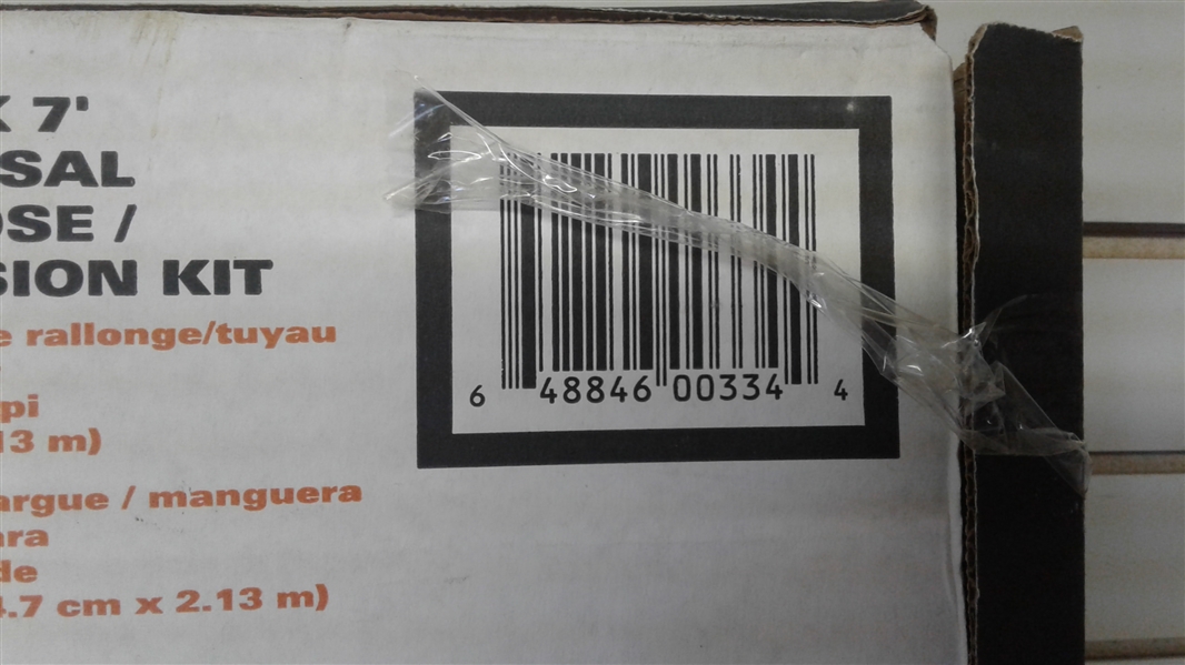 RIDGID 1 7/8 X 7' UNIVERSAL VAC HOSE/ EXTENSION KIT