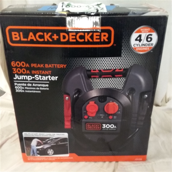 BLACK+DECKER  JUMP STARTER 