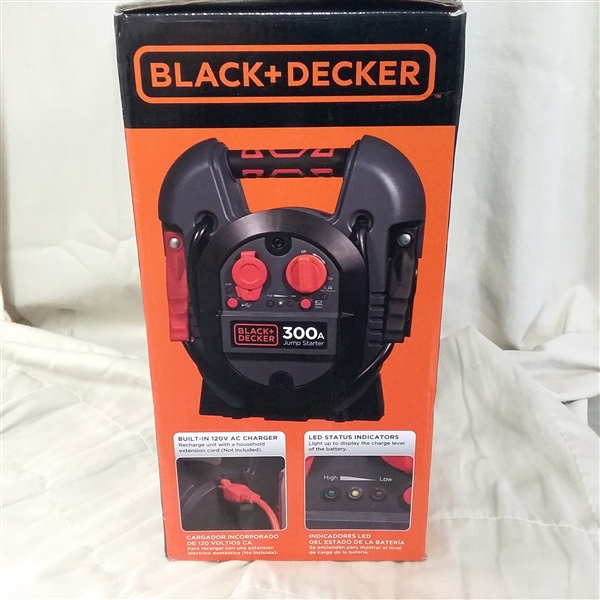 BLACK+DECKER  JUMP STARTER 