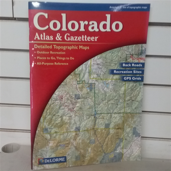 COLORADO TOPOGRAPHIC ATLAS, PCH AND THERE'S GOLD IN THEM THAR HILLS BOOKS