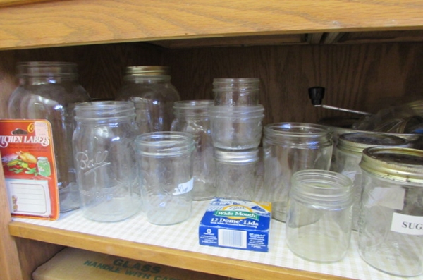 CANNING JARS & SUPPLIES