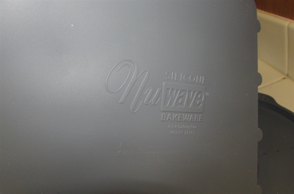 FLAVORWAVE DELUXE OVEN, NEW NUWAVE INDUCTION COOKTOP, & SILICONE BAKEWARE