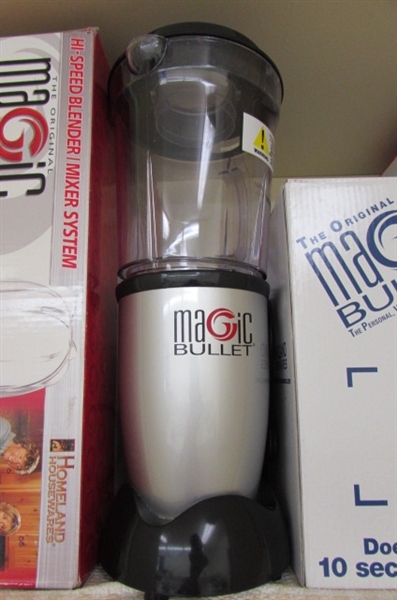 MAGIC BULLET POWER BASE AND ACCESSORIES 