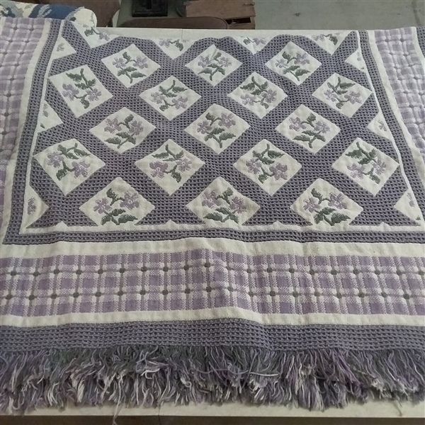 COTTON & POLYESTER THROW BLANKETS 