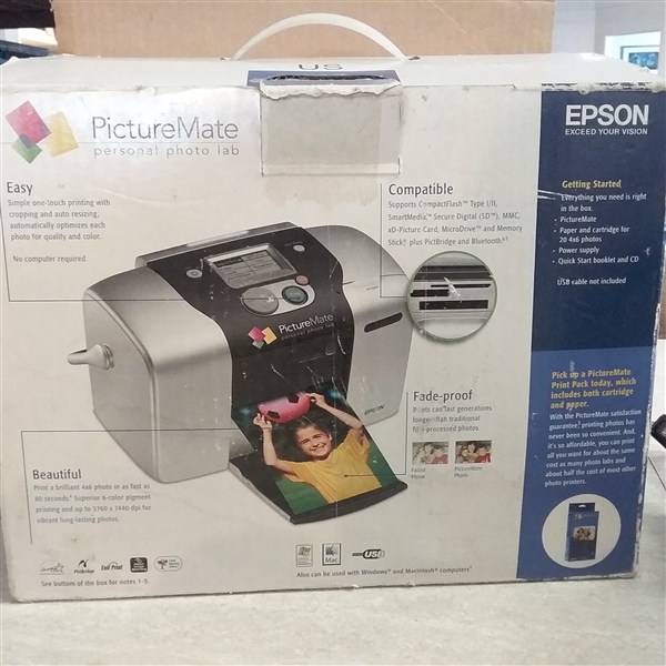 EPSON PICTURE MATE PERSONAL PHOTO LAB