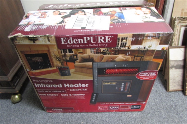 EDEN PURE INFRARED HEATER WITH REMOTE