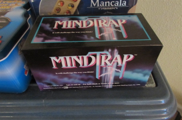 MINDTRAP, MANDALA & MEXICAN TRAIN & CHICKEN HOUSE DOMINO GAMES