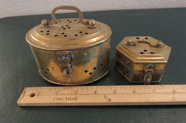 INDIA BRASS BOXES