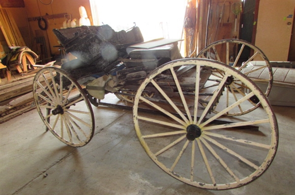 HORSE BUGGY FOR PARTS OR REPAIR