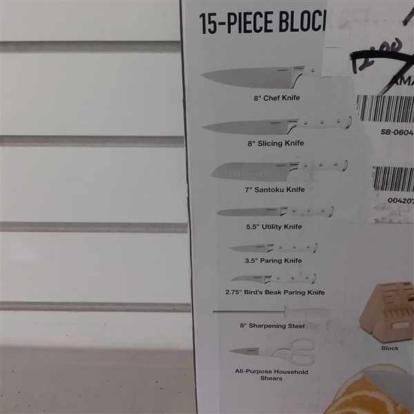 CUISINART CLASSIC 15 PIECE KNIFE SET 