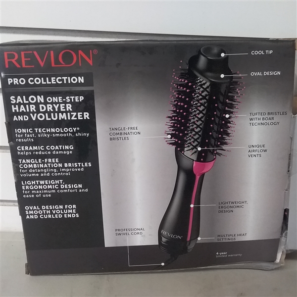 REVLON SALON ONE STEP HAIR DRYER AND VOLUMIZER