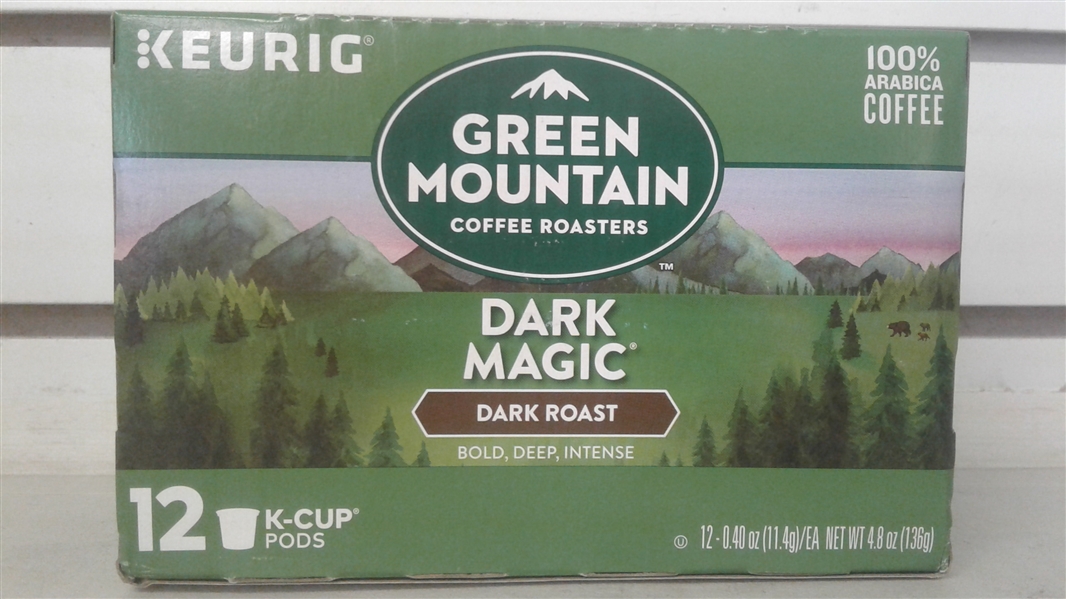 GREEN MOUNTAIN COFFEE DARK MAGIC DARK ROAST K CUP 72 CT