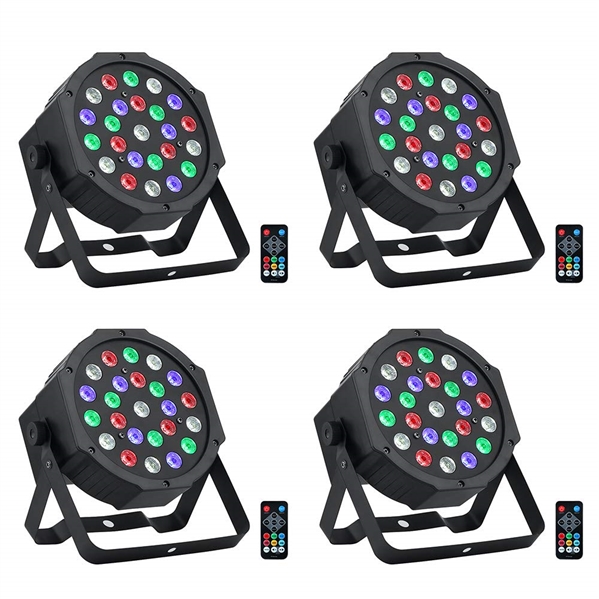 FOUR LED PARTY LIGHTS