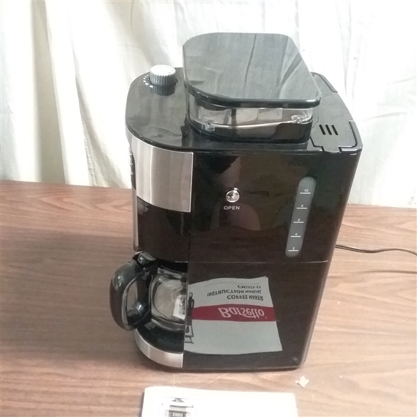 BARSETTO GRIND & BREW AUTOMATIC COFFEE MAKER