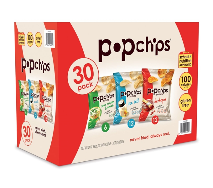 POP CHIPS 30 VARIETY PK