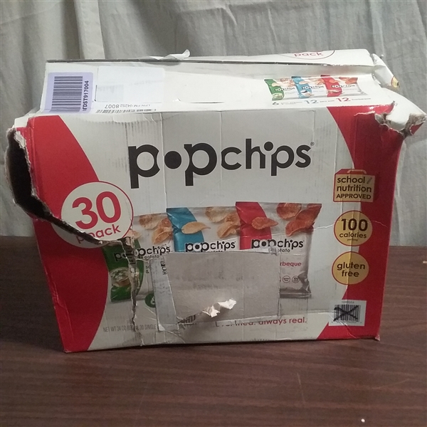 POP CHIPS 30 VARIETY PK