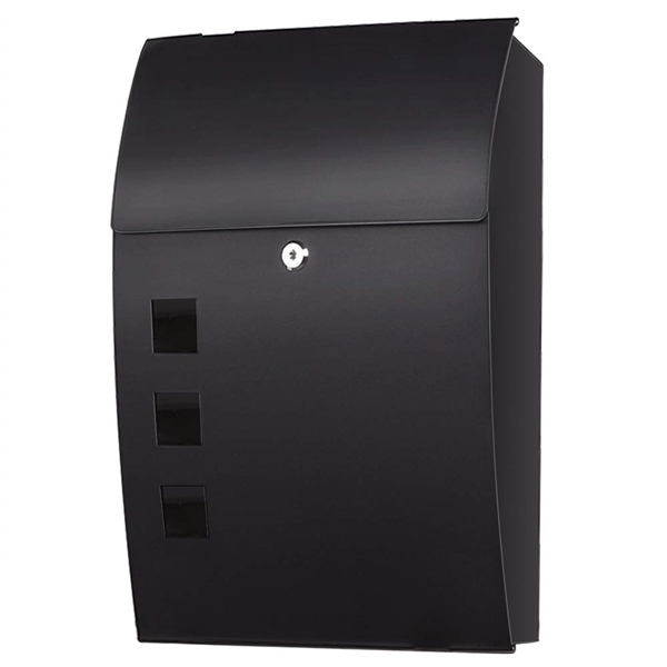 AMAGABELI VERTICAL LOCKING WALL MOUNT MAILBOX WITH KEYS