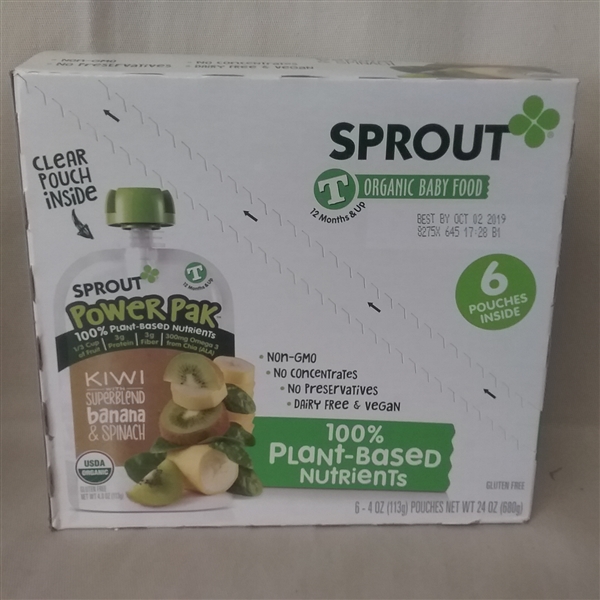 SPROUT ORGANIC BABY FOOD