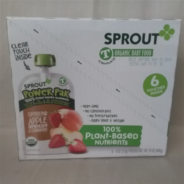 SPROUT ORGANIC BABY FOOD