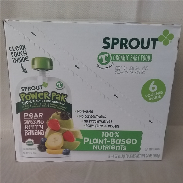 SPROUT ORGANIC BABY FOOD