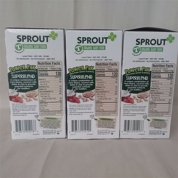 SPROUT ORGANIC BABY FOOD