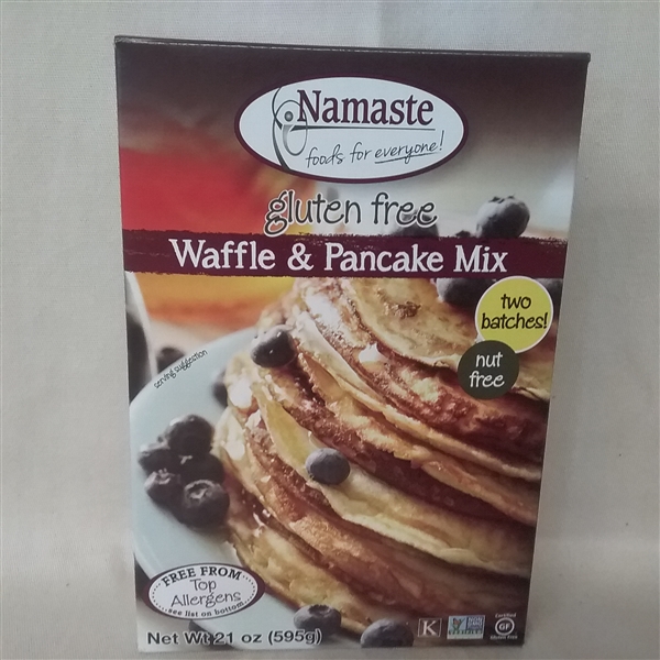 NAMASTE GLUTEN FREE PANCAKE & WAFFLE MIX