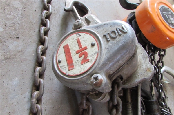 CHAIN HOISTS