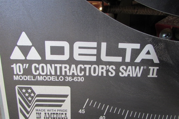 DELTA 10 TABLE SAW