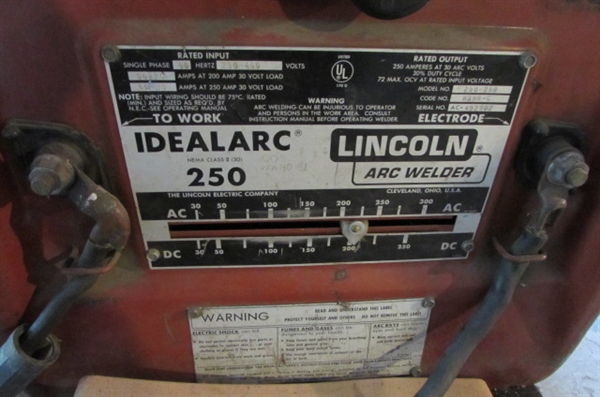 LINCOLN ARC WELDER