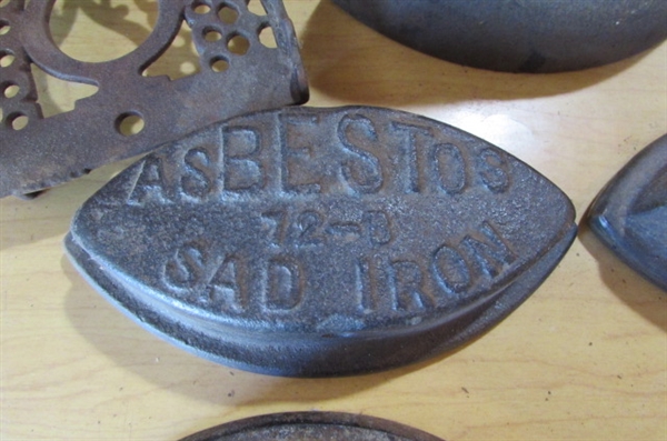 ANTIQUE SAD IRONS