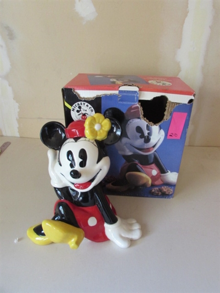 MINNIE MOUSE COOKIE JAR