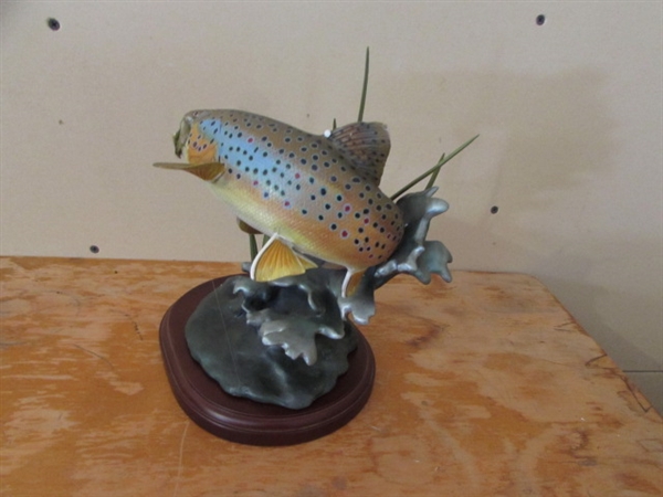 NOBLE BROWN' FISH BY FRANZ DUTZLER - NEW