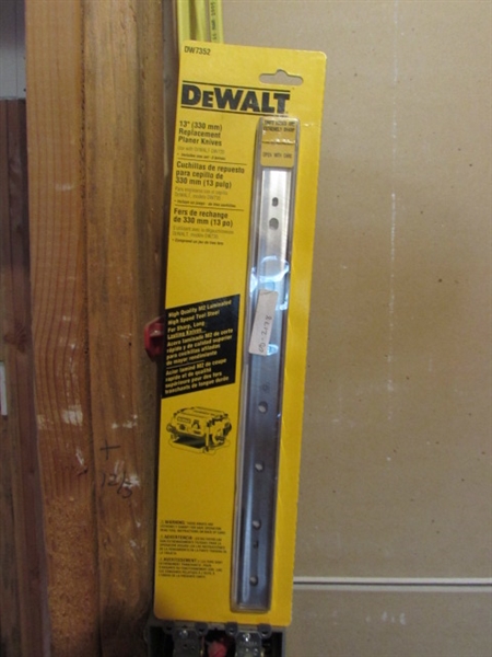 DEWALT 13 REPLACEMENT PLANER KNIVES