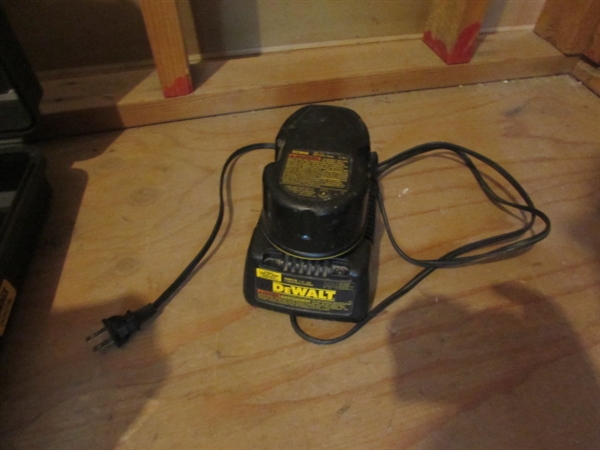 HUGE LOT OF CORDLESS DEWALT POWER TOOLS