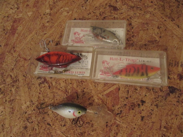 RAT-L-TRAP 1/4 OZ LURES